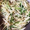 凜ぞうママ's cooksnap of when they made もやしと水菜のレモン炒め.