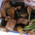 ♥綾♥'s cooksnap of when they made 鶏ひき肉とかぼちゃの煮物.