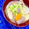 ふたごゆき's cooksnap of when they made レンジで簡単❀　楽うま豚汁♪.