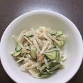 クック旅好！！'s cooksnap of when they made 大根ときゅうりとツナのサラダ.