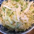 ☆あーちゃん！'s cooksnap of when they made 【簡単】青のり香る、山芋キャベツ.