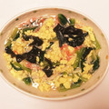 チェリチョコ's cooksnap of when they made 小松菜とたまごのふんわり炒め.