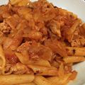 とろけい's cooksnap of when they made 簡単ペンネのナポリタン？ケチャップ炒め.