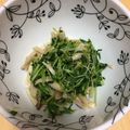 みりん調味料's cooksnap of when they made レンジで豆苗のナムル.