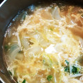 RAZI's cooksnap of when they made 豆苗とえのきのスープ.