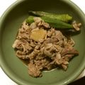 sakutakuhitoshu's cooksnap of when they made ５分で簡単☆豚肉とオクラのサッと煮.