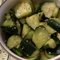 月の影と海's cooksnap of when they made ぴり辛きゅうり.