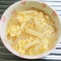 もぐ・ω・くま's cooksnap of when they made 玉ねぎと卵の味噌汁♪卵でまろやか♪.