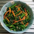 もぐ・ω・くま's cooksnap of when they made オイスターで★ほうれん草と人参ナムル副菜.