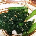 aspupu's cooksnap of when they made 小松菜のナムル.
