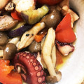 おまめˆᴗˆ's cooksnap of when they made タコとキノコのアヒージョ.