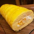腹ぺこねこ's cooksnap of when they made 爽やかな香り立つオレンジロールケーキ.
