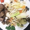 bubu48's cooksnap of when they made 和と洋のコラボ！一味違った『野菜炒め』.