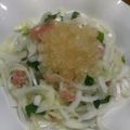 まゆみきママ's cooksnap of when they made キラキラ☆生ハムと新玉ねぎと大葉のマリネ.