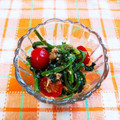 ﾁｲﾁｬﾝﾏﾏ's cooksnap of when they made ★ ほうれん草とツナとトマトのごま和え★.