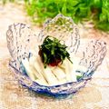 なつき☆ミ's cooksnap of when they made 長芋短冊☆大葉と梅肉のせ.