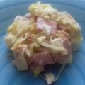 クックPYWFJY☆'s cooksnap of when they made 簡単！キャベツ・ハム・薄焼き卵マヨサラダ.