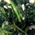 はに333's cooksnap of when they made 小松菜のニンニク炒め♬.