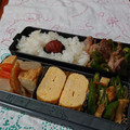 イチゴ、イチゴ。's cooksnap of when they made 給食☆オクラと油揚げのめんつゆ和え.