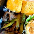ｙｏｕ５'s cooksnap of when they made お弁当に牛アスパラのわさマヨ醤油炒め.