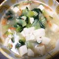 キナコモチ☆'s cooksnap of when they made チンゲン菜と豆腐のあんかけ煮.