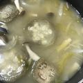 marico☆｡'s cooksnap of when they made ヘチマの味噌汁.