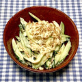 にきけん's cooksnap of when they made カニカマときゅうりのポン酢マヨ和え.