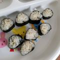 るこちゃんまま's cooksnap of when they made 幼児用＊チーズ節海苔巻き♪.