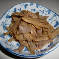 よーちゃんセブン's cooksnap of when they made ごぼうと豚肉の甘辛煮.