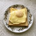 puniＫ's cooksnap of when they made ハムエッグトースト！休日にお勧め.