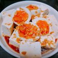 emily1022's cooksnap of when they made ゆでたまごと豆腐のサラダ.