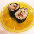 ❁Abake❁'s cooksnap of when they made レモンと生姜香る☆照り焼きチキン巻き寿司.