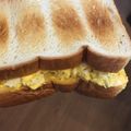 マスカル12's cooksnap of when they made クリチ入り♡絶品タマゴサンド♪.