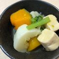 kyobobo's cooksnap of when they made カブとかぼちゃのトロトロホクホク煮.