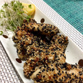 フジぽん's cooksnap of when they made ささみの香ばしごま揚げ＊お弁当にも〜.