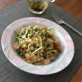 sktym0710's cooksnap of when they made ランチに♫鶏肉と水菜の柚子胡椒パスタ.