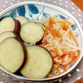 まぶたん's cooksnap of when they made さつまいもと切干、煮ました。.
