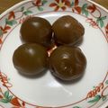 クックTT3UL8☆'s cooksnap of when they made 冷凍の青梅→梅ジュース→干さない梅干しへ.