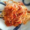 ｉｎｏｍａｒｉ's cooksnap of when they made キャベツとソーセージのトマトパスタ.