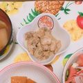 雪子☆'s cooksnap of when they made アサリと油揚げのふっくら煮.