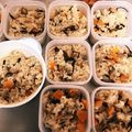 spring327's cooksnap of when they made 離乳食後期★しいたけ炊き込み御飯.