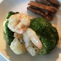 kae2423999's cooksnap of when they made レンジで簡単♪えびとブロッコリー塩炒め風.