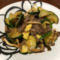 ゆりかもめ01412's cooksnap of when they made ♡ズッキーニと牛肉の炒めもの♡.