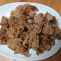 クックQNOM99☆'s cooksnap of when they made 材料4つで簡単★豚こまソースから揚げ.