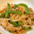 あしべかおる's cooksnap of when they made 味付け簡単！絶品♪豚こまと玉ねぎ炒め！.