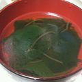 リンとリオのママ's cooksnap of when they made iMTC 超簡単１分でワカメスープ.