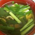 由芽15's cooksnap of when they made 高野豆腐と桜えびのスープ.