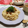 ばにらきゃらめる's cooksnap of when they made 簡単！なめこの和風パスタ.