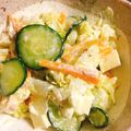 クックHJB3B6☆'s cooksnap of when they made ＊キャベツときゅうりのツナマヨサラダ＊.