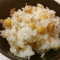 大吉ねこ's cooksnap of when they made ひよこ豆の炊き込みご飯.
